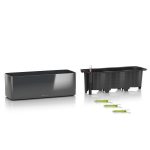 CUBE Glossy Triple charcoal high-gloss