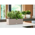 LECHUZA-CUBE-Color-Triple-Sand-Brown-Planter_1