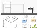 Size-guide-of-LECHUZA-CUBE-40