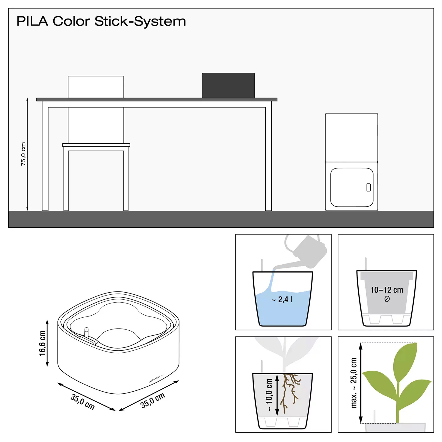 Pila Stick Size