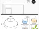 Size-guide-of-LECHUZA-BOLA-Color-32