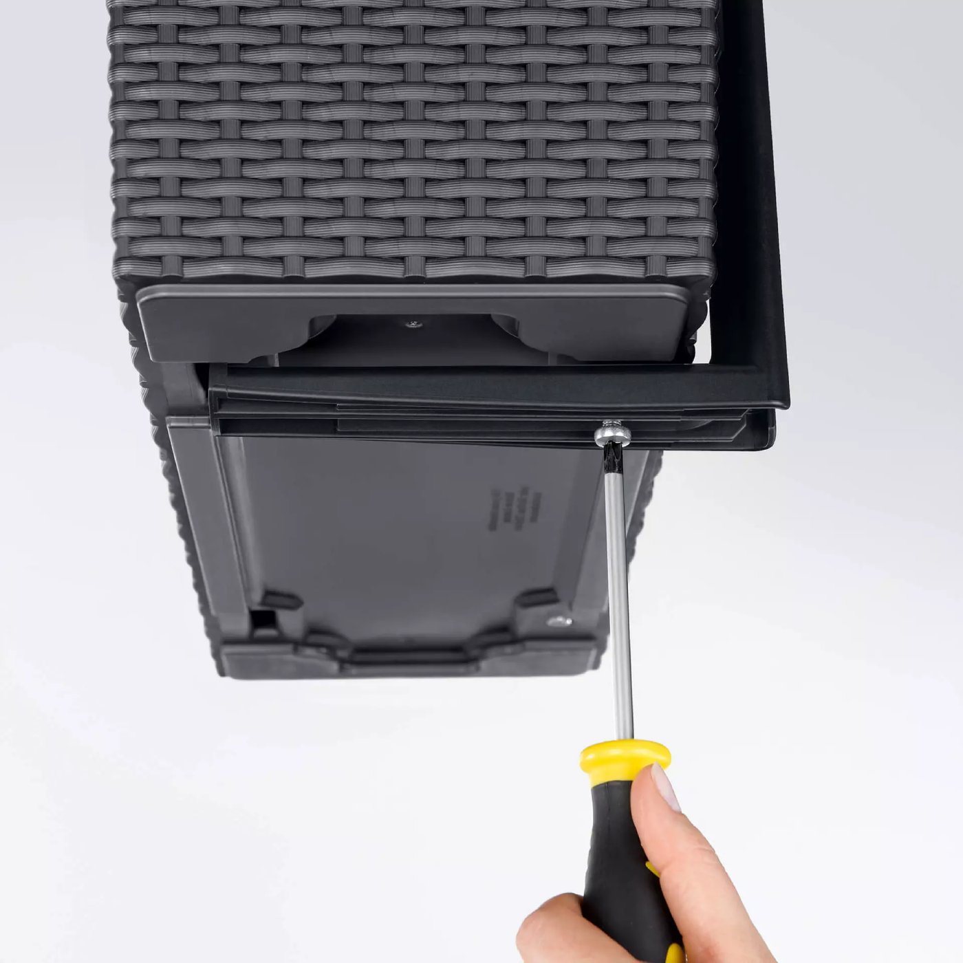 Balcony box holder CLASSIC black (3)